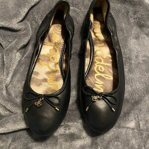 Sam Edelman Size 9 "Felicia" Black Ballet Flats - in excellent condition